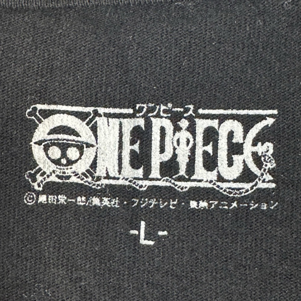 NWT One Piece Official Anime TShirt Luffy Japan Exclusive Black Size L Fine Plus - Picture 3 of 8